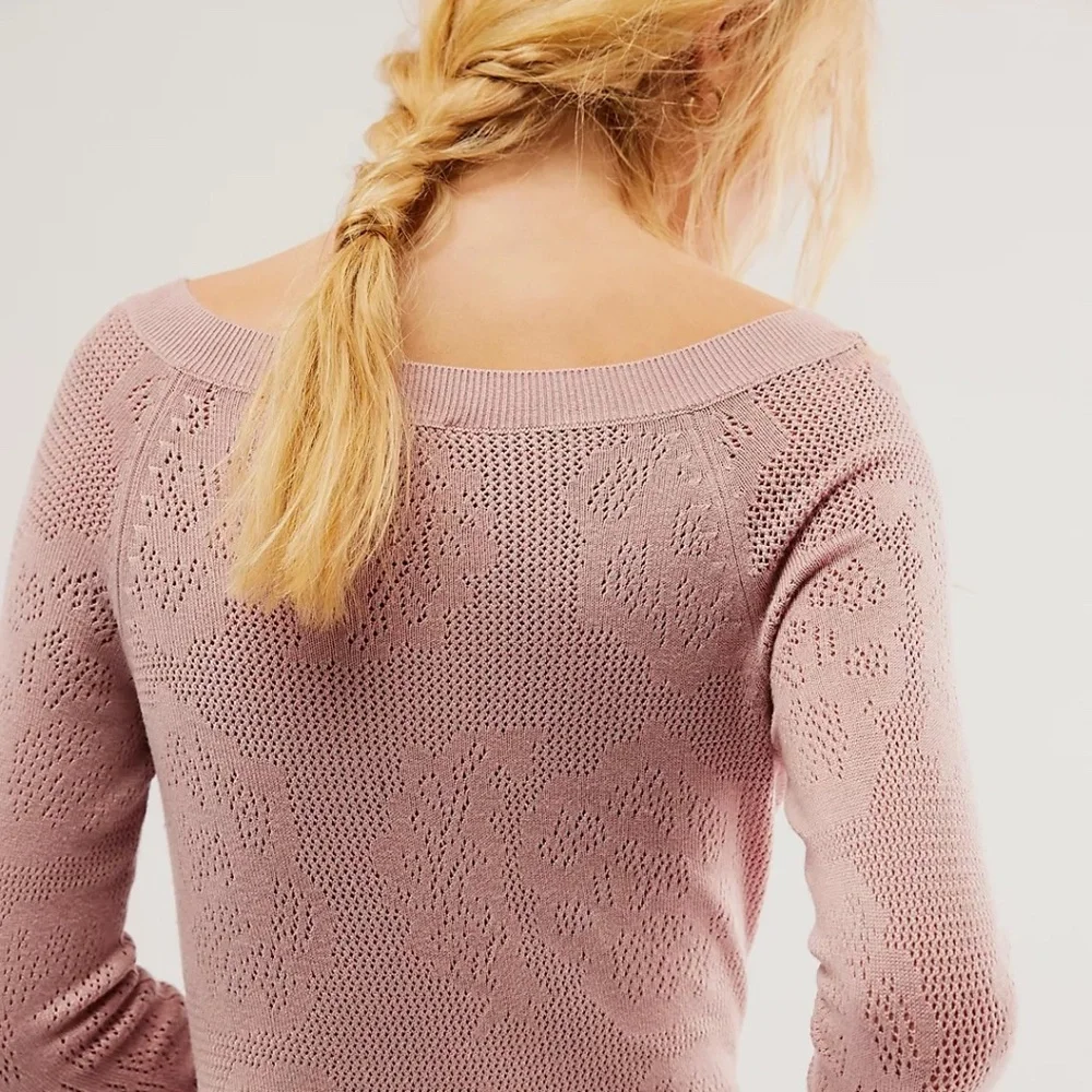 Free People Intimately Off Your Game Bodysuit Frosted Mauve - Picture 2 of 8